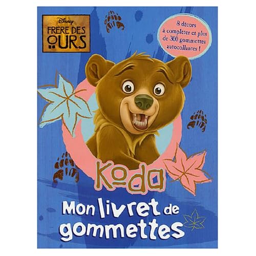 Frère des ours : Mon livret de gommettes