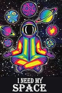 Wall Poster|I Need My Space|Planets|Poster for Libraries, Corridors, Study Room|Interior Wall Poster|Wall Decor Item|Poster for Decoration|High Resolution 300 GSM Paper Poster