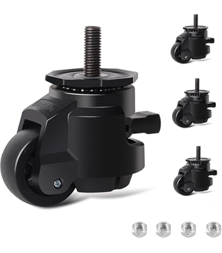 Roulette Pivotante En Nylon Avec Filetage - 50mm - 300kg Besoin