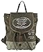 Produktbild Sunsa Damen Herren Vintage Tasche Rucksack Schultertasche Ranzen aus Canvas / Segeltuch mit Leder
