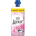 Lenor Fabric Conditioner Pink Blossom 52 Washes, 1.82l