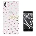 Produktbild C0668 - Cute Mini Multi Pink Love Hearts Design BQ Aquaris X5 Plus Fashion Trend Silikon Hülle Schutzhülle Schutzcase Gel Rubber Silicone Hülle