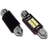BTM AUTOMOTIVE (82)6 31 MM JAPANESE TYPE SOFIT BULB WITH LED CANBUS 2 PCS