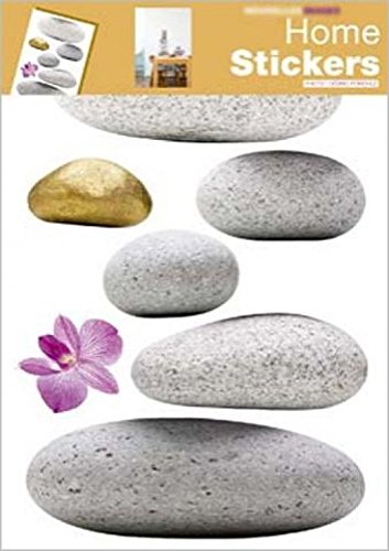 1art1 39985 Steine - Zen Steine Wand-Tatoos Aufkleber Poster-Sticker (70 x 50 cm)