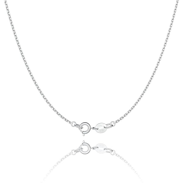 Jewlpire Collana a catena da donna in argento Sterling 925 placcato oro