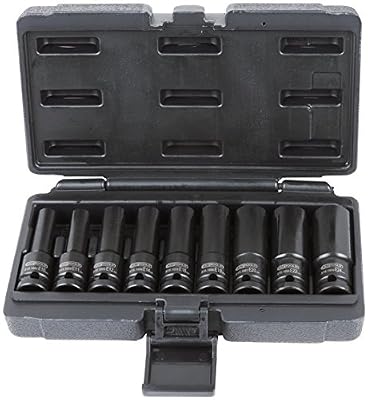KS Tools 515.1050 Jeu de 9 douilles Torx femelles à choc E10/E11/E12/E14/E16/E18/E20/E24