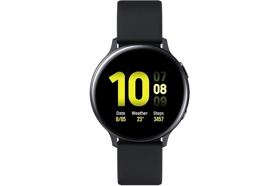Samsung Galaxy Watch Active2 44 mm - Schlafmonitor, Aqua Black (erneuert)