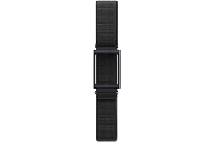Amazfit Brazalete de Nailon con Velcro para Helio Strap, Correa Oficial Transpirable para Medición Precisa en el Bíceps, Ajuste Fácil y Ligero, Secado Rápido, Negro
