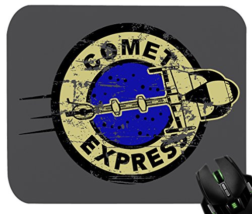 Preisvergleich Produktbild Touchlines - Comet Express Mauspad für Gaming und Grafikdesign 230x190x5mm Darkgrey
