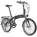 LCD DISPLAY MIT BELEUCHTUNG - 5 per Klick wechselbare Fahrstufen stehen Dir zur Auswahl. Das Elektro Klapprad zeigt Dir alle wichtigen Daten im Display. Gar im Dunkeln behältst Du den Überblick