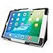 Price comparison product image iPad Pro Case, Orzly - Multifunctional Case for Apple iPad Pro 9.7 (2016 Model) - Tablet Cover in BLACK with Auto Sleep Sensors, Built in Stand, Hand Strap, & Stylus Pen