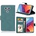 Produktbild Handy Tasche LG G6, Lifeepro [Kartensteckplätze] Mit PU Leder Ultra Dünne Klapp-Handy Tasche magnet handytasche bookstyle Flip Case für LG G6(Blau)