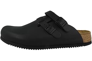Birkenstock Kay Supergrip Professional Black Clogs da Donna