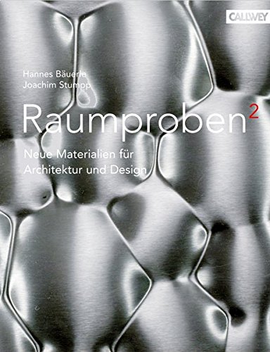 Preisvergleich Produktbild Raumproben²: Neue Materialien für Architektur und Design