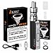 Produktbild LoVaper 60W E Zigarette/E Shisha Starterset und 5x10ml E Liquid || 60 Mod Kit mit 2200mah Akku + 2.0ml Top Refill Verdampfer + 0.3 Ohm Verdampferköpfe, 0,0mg Nikotin