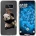Price comparison product image PhoneNatic Silicone Case compatible with Samsung Galaxy S8 vector animals M4 Case Galaxy S8 + Flexible protective film