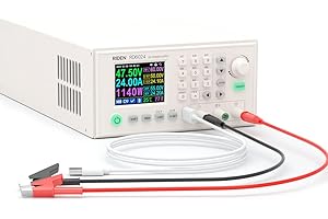 AVHZY RD6024 DC-Netzteil Variabel einstellbares Labortisch-Netzteil Abwärtswandler Step-Down-Schaltung Geregeltes 4-Digital-LCD-Display 60V 20-24A 1200W (Bereits montiert)