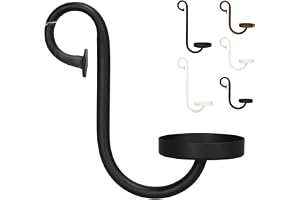 netproshop Dekorativ ljushållare för upphängning för blockljus upp till 8 cm Ø höjd ca 14 cm eller 25 cm, färg: svart, urval: