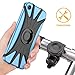 Produktbild WEALTH Abnehmbare Fahrradhalterung, Universal Verstellbarer Lenker Zubehör, Fahrrad Motorrad Handyhalter für iPhone XR/XS/XS Max / 8 / 8Plus, Samsung S10Plus / S10 / S10e / Note 9 / S9