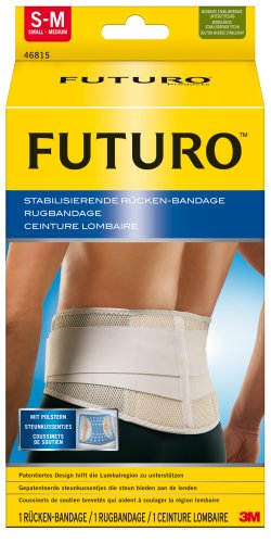 FUTURO FUT46815 Classic Rücken-Orthese, Größe S/M, Maße: 74,0 - 99,0 cm