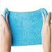 Pinkiou Softening Spa Gel Socks for Cracked Skin Moisturising Foot Care Exfoliating Dry Heel Booties Pedicure (Blue)