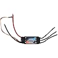 soobu Brushless Motor Speed Controller, 50A Brushless ESC Electric Speed Controller, RC Brushless Motor, Waterproof ESC Speed Controllers for RC Car Boat Underwater Propeller