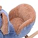 Homcom Children Kids Rocking Horse Toys Elephant Seat Toddlers Baby Toy Handle Grips Gift Brand New
