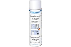 WEICON Spray Detector de Fugas | 400 ml | Detección de Fugas en tuberías | Espuma anticorrosiva no inflamable | Lechoso