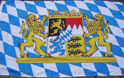 BAYERN-FAHNE 90X150CM M. OESEN