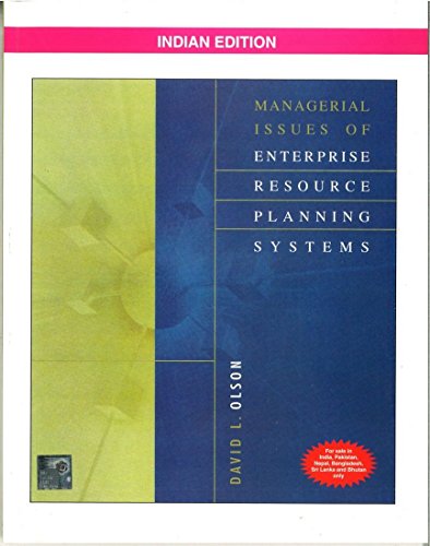 MANAGERIAL ISSUES OF ENTERPRISE RESOURCE PLANNING SYSTEMS