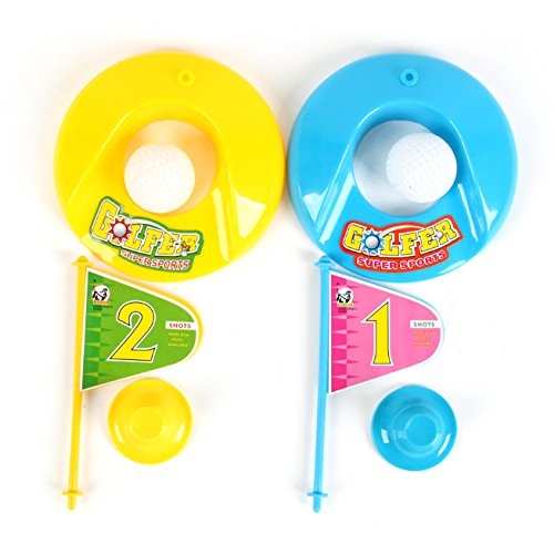 OFKPO-Ensemble-de-Golf-Jouet-pour-Enfants-Mini-Golf-en-Plastique-Jeu-de-Balles-Enfants-Plein-Air-Jouet-de-Sport