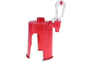 SyangKaitian Soda Dispenser, Creative Soda Dispenser Bottle Coke Machine Plastic Drink Dispenser,Hand Pressure Carbonated Beverage Machine Fizzy Soft Soda Dispenser for All Bottle Drinks
