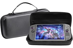 QJONSIU Cover Compatibile con Lenovo Legion Go 2, Antiurto Portatile Rigida Protettiva, Palmare Cover-Nero