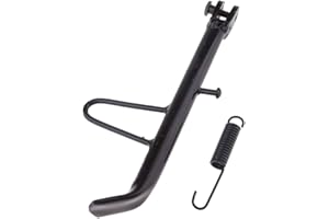 Almencla Motorrad Roller Universal Seitenständer Ständer Abstellstütze Fußstütze - Schwarz 21cm