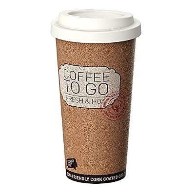 Life story Tasse à Café- Thé à emporter. FORTE ISOLATION LIEGE. ISOTHERME. PRATIQUE. PORTABLE. REUTILISABLE. RESISTANTE. ECOLOGIQUE. 473 mL. Boissons chaudes ou froides.