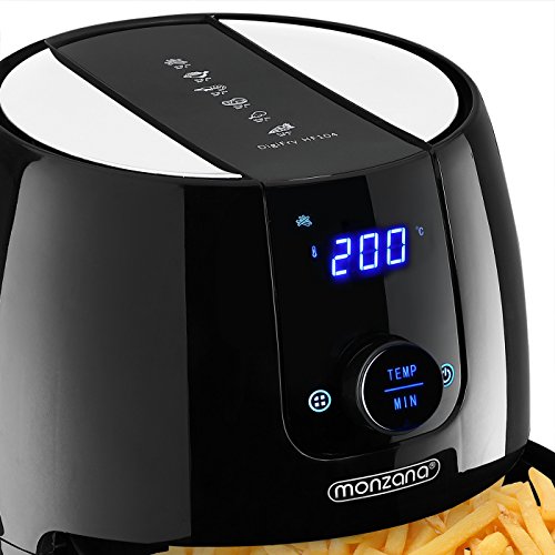 Monzana Heiluftfritteuse Fritteuse Friteuse Inkl Gratis Rezeptheft 1500w 46 Liter Touch Display 9 In 1 Schwarz Monzana Heiluftfritteuse Fritteuse Friteuse Inkl Gratis Rezeptheft 1500w 46 Liter Touch Display 9 In 1 Schwarz