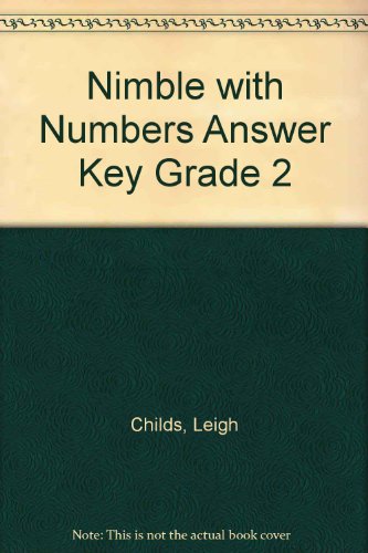 Preisvergleich Produktbild Nimble with Numbers Answer Key Grade 2