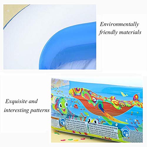 Zhkgang Piscine Rectangulaire Piscine Gonflable Pour Enfants Maison