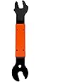 QKURT Bike Pedal Wrench, Double Sided Bicycle Spanner 15, 16, 17 mm Repair Removal Tool for Biking Cycling Mountain Bike MTB BMX