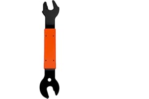 QKURT Clé à pédale de vélo, clé à vélo Double Face Outil de Suppression de réparation 15, 16, 17 mm pour Le vélo de vélo de Montagne VTT BMX