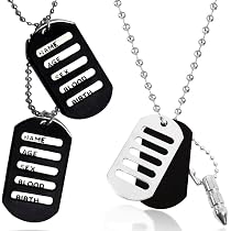 Buy Stylewell X000034 Army Military Theme Dual Name Age Sex Blood ...