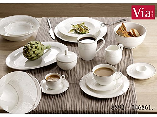 Kaffee- und Tafelservice 30 tlg. Isabella - Via by R&B