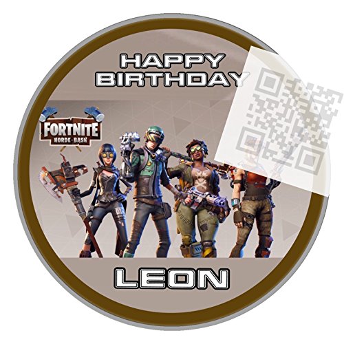 Preisvergleich Produktbild Tortenaufleger Fortnite braun