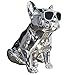 Produktbild LIYAN Tragbare HiFi Dog Bulldog Bluetooth Lautsprecher Subwoofer mit Car Speaker und TF FM Bass Audio Stereo,Silver,M(21 * 13.2 * 21.6cm)