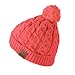 Produktbild Strickmütze Mütze, Winter Mütze Beanie, Wärmer Häkelarbeithut Angenehm Weich Beanie Ski Hüte Mützen Unisex - By Lisbest™ (JR-Rosa004)