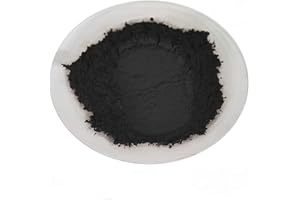 MOPA CRAFTS Cosmetic Mica Powder Pigment Soap Nail Art Additive Soy Wax Candle Resin (10g, Black Night Sky)