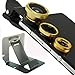 Produktbild First2savvv JTSJ-YY-A15G3 gold 3 in 1 Clip-On Kamera Adapter Optische Weitwinkelobjektiv FishEye Fischauge Objektiv Linse & Micro Objektiv Linsen Smartphone Handy Universal für Samsung Galaxy Note Edge Note 4 Note 3 Note 2 S5 mini S5 ALPHA K zoom S4 S4 mini A3 A5 CORE Max LG G2 D802 Nexus 5 D821 G-Flex D955 L40 D160 G PRO 2 G2 MINI D620 G3 D855 G3 S D722 L20 D100 L30 D120 L50 D213 L70 D320 L90 D405 F60 D390N Flex 2 H955 G4 G2 mit mini stehen