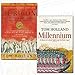 Price comparison product image Tom Holland Collection 2 Books Bundle (Rubicon: The Triumph and Tragedy of the Roman Republic,Millennium: The End of the World and the Forging of Christendom)