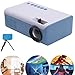 Price comparison product image Portable Mini Projector Full Color LED projector for Children's Gift, Video Movie,Party Game,Outdoor Entertainment with HDMI USB AV Interfaces,Tripod,8 GB USBand Remote Control,Support 1080P