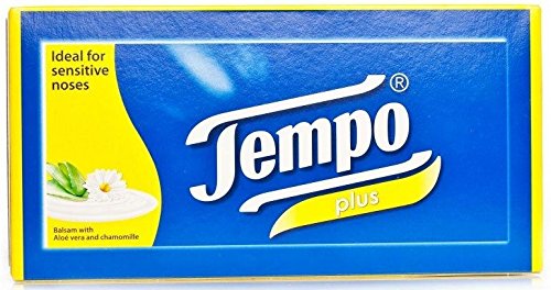 12 Boxes of Tempo Plus Aloe & Camomile Tissues 80's Multipack